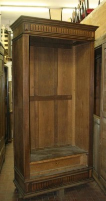 Libreria a giorno con cassetto